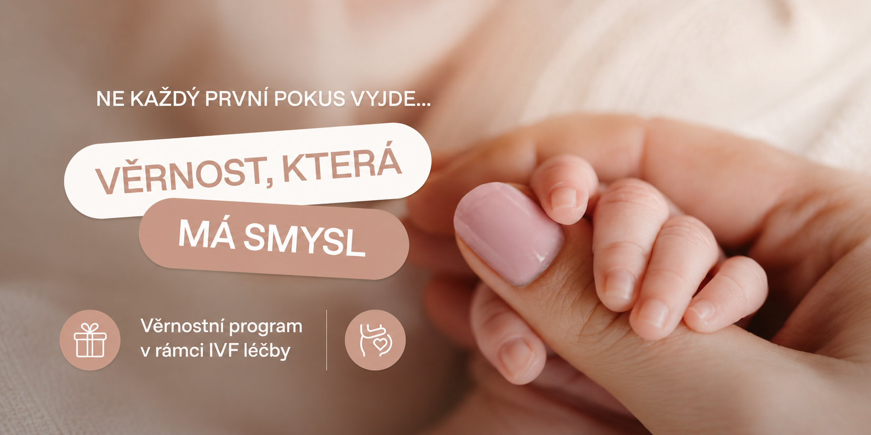 Věrnost, která má smysl: věrnostní program v rámci IVF léčby